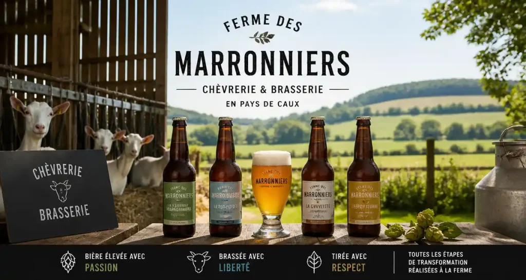 Ferme des Marronniers – Chèvrerie et Brasserie en pays de Caux