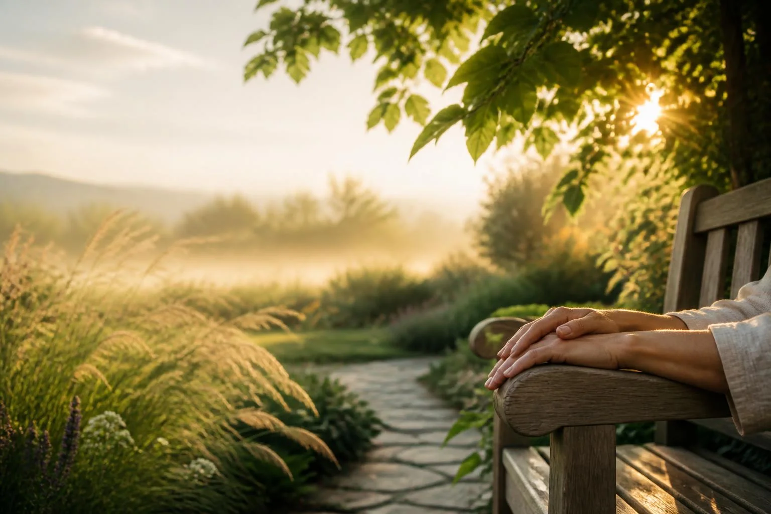 Après le jardin : respirer, relâcher, revenir à soi