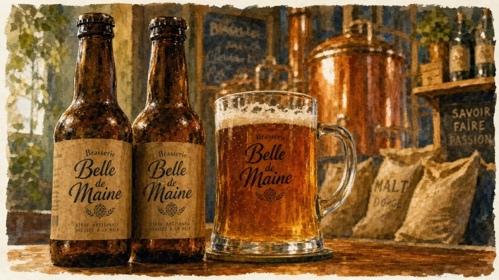 Bio, 250 hectolitres par an et portes ouvertes : la Brasserie Belle de Maine à Bouchemaine