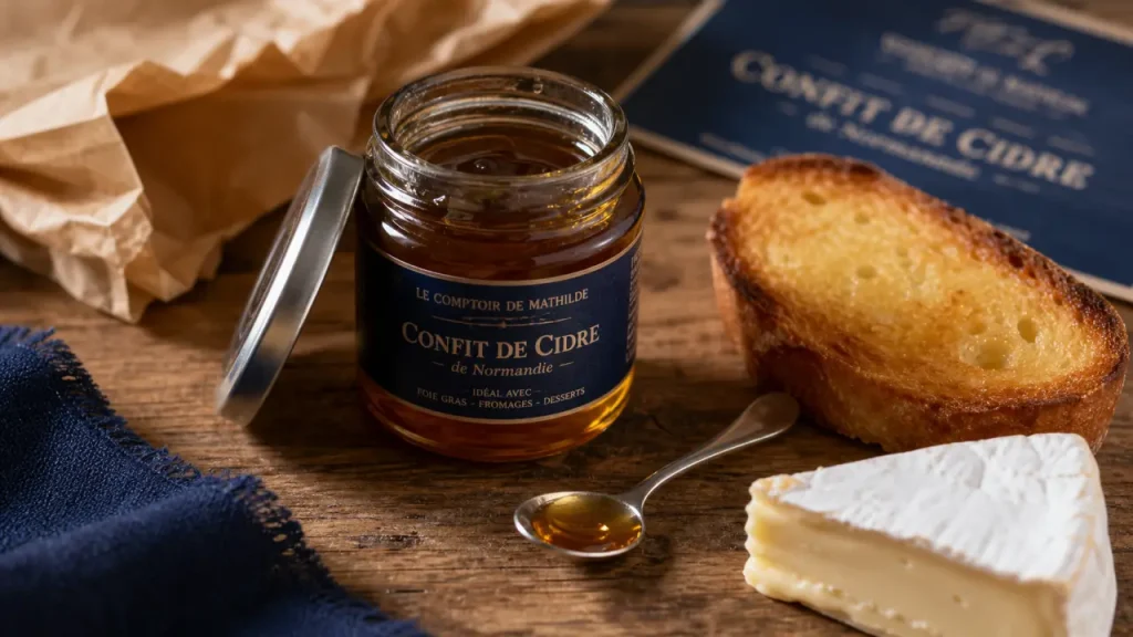 Confit de cidre de Normandie : origine, texture et accords qui font la différence