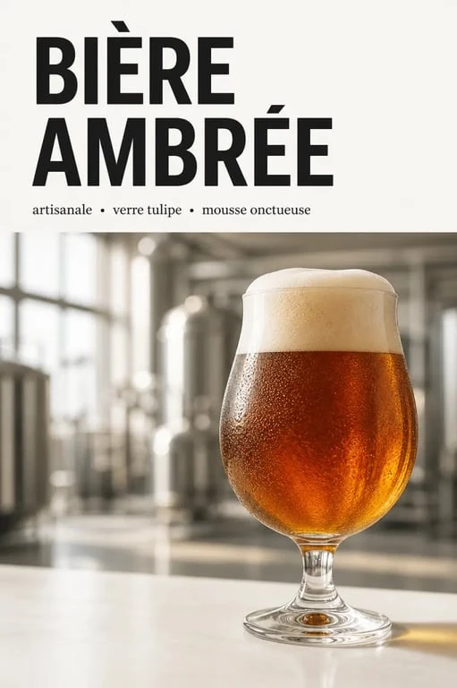 Bière artisanale Zoobrew servie dans un verre tulipe pour une dégustation experte
