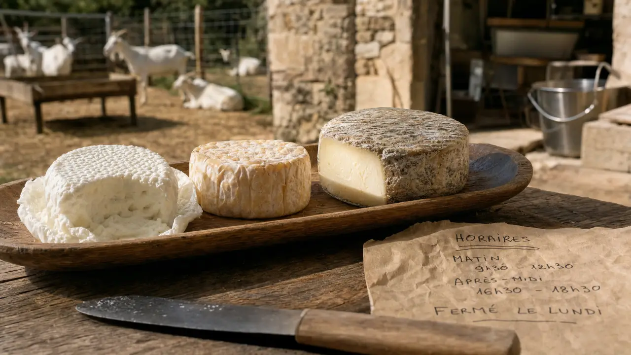 Ferme de fromage de chevre : fromages et vente directe à la ferme