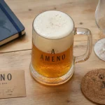 améno bière artisanale sans alcool à Camaret, mousse dense