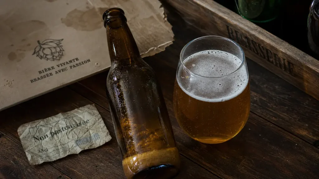 Bière artisanale non pasteurisée : fraîcheur en bouche, conservation sous tension