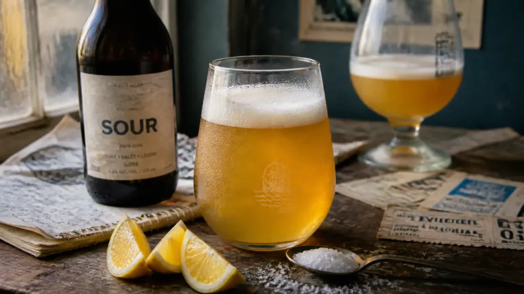 Bière sour : acidité maîtrisée, Berliner Weisse, gose et gueuze à repérer