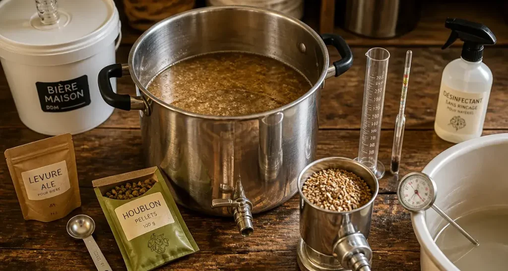 Brasser sa bière : 6 heures de préparation et 4 semaines de patience pour un résultat artisanal