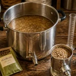 Brasser sa biere : kit de brassage bière artisanale, malt, houblon, levure
