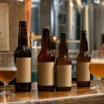 Brasserie artisanale saint pierre : bières non filtrées en verre, visite 11 h