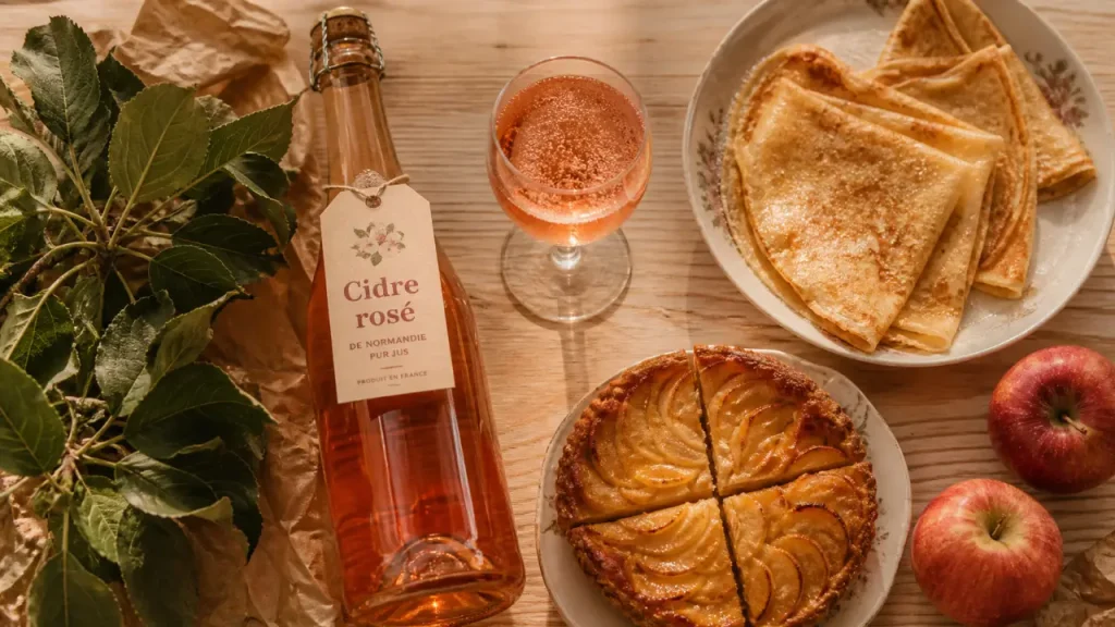 Cidre rosé de Normandie, la bouteille fruitée à 4° ou 4,5% vol pour l’apéritif et le dessert