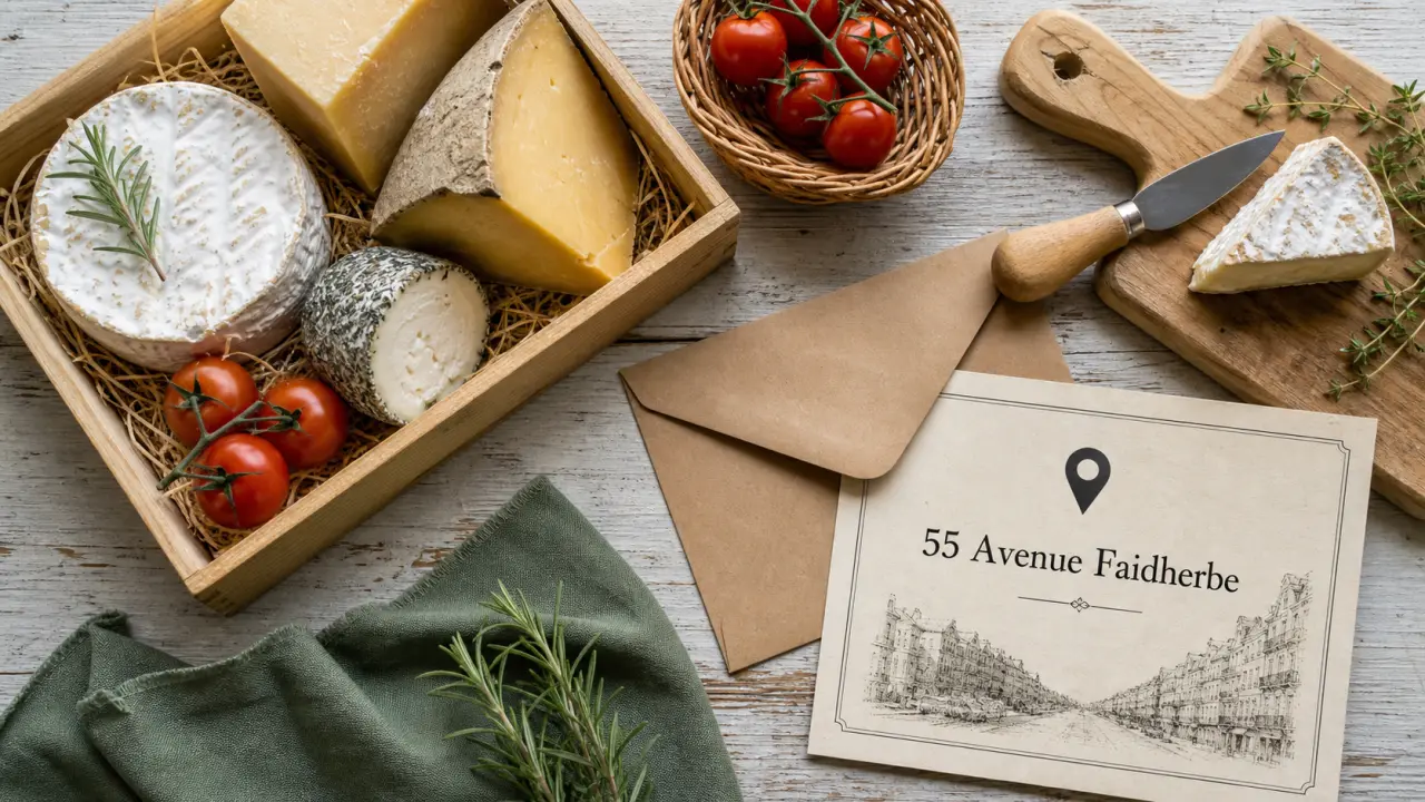 Les saveurs fromagères malo : panier flamand de fromages artisanaux