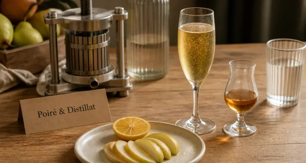 Poiré ou eau-de-vie de poire : comment distinguer ces deux alcools de fruit ?