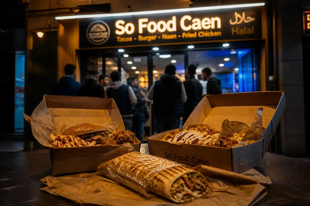 So Food Caen, burgers halal, So’dipper et livraison à 0 €