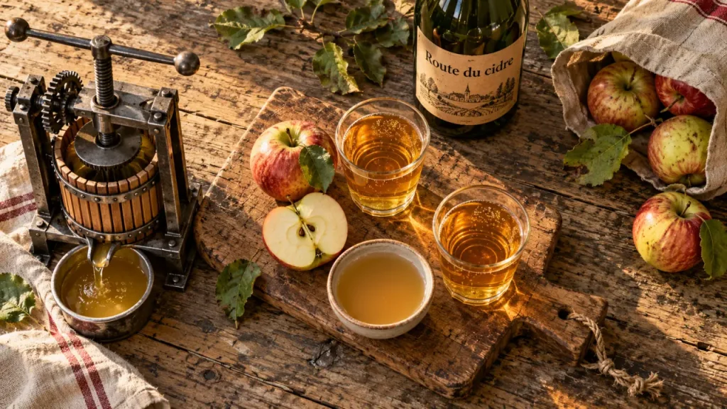 Cidrerie dans le Calvados : vergers, dégustations et vente directe près de Caen et Lisieux