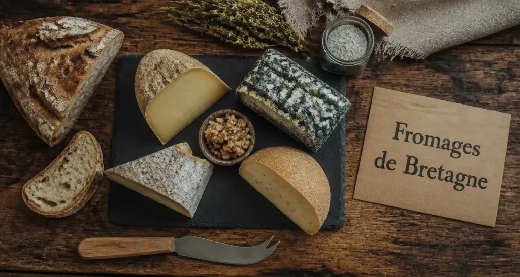 Fromage breton : spécialités sur ardoise