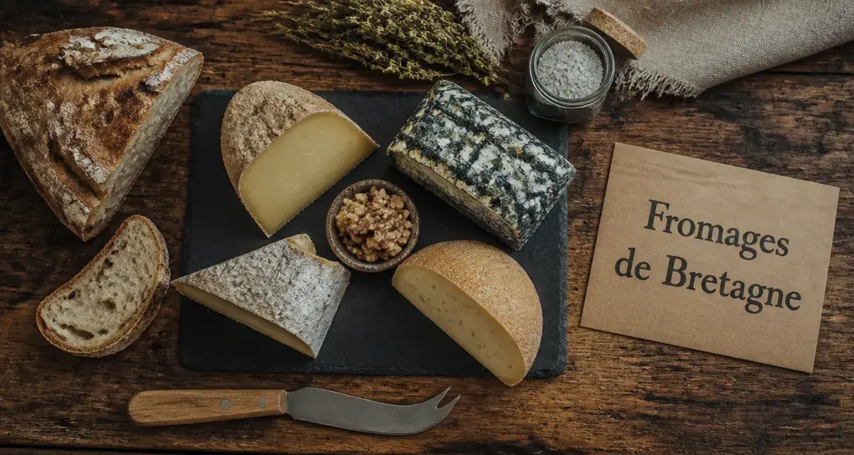 Fromage breton : spécialités sur ardoise