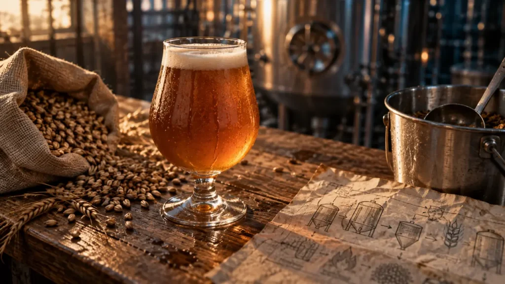 Brasserie Herman : l&rsquo;exigence des matières premières au service de la bière artisanale