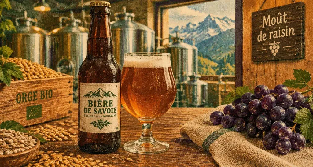 Brasserie Quardin à Chignin : 7 bières bio entre brassage et vignoble savoyard