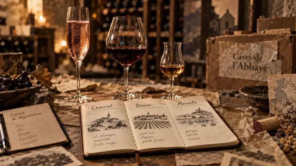 Caves de l’Abbaye : trois adresses, trois spécialités selon votre bouteille