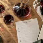 Cours oenologie caen : verres et fiche de dégustation