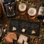 La case à bière à Mondeville : bières, mini-fût et verres en cave