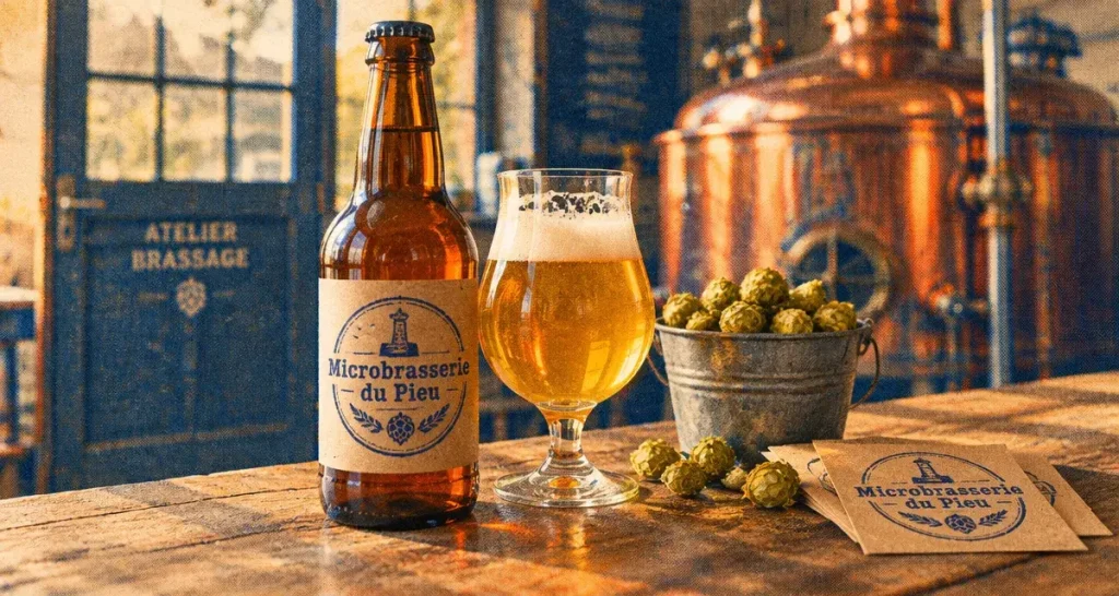 Microbrasserie du Pieu à Varces : l’IPA 33 cl à 6,5° et les contacts près de Grenoble
